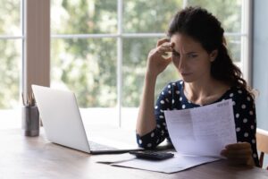 worrying about mistakes in tax returns